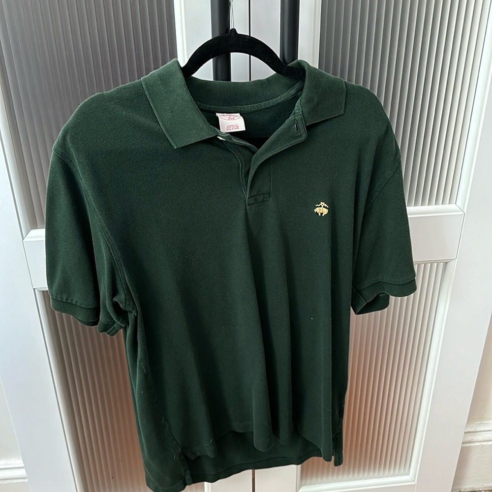 Brooks Brothers Men’s Polo - Forest Green - Medium